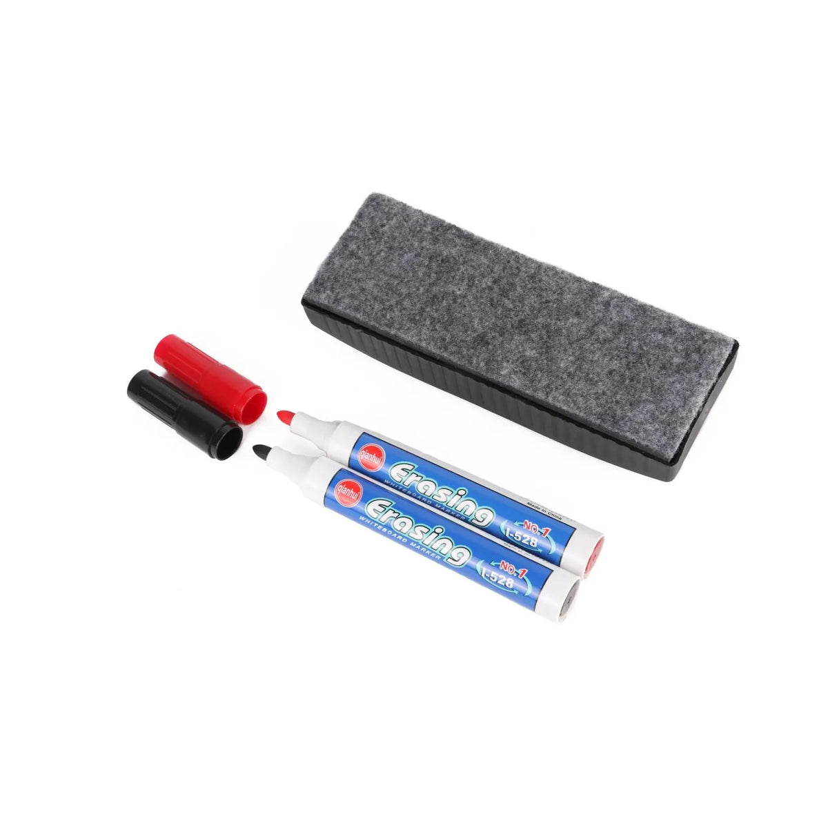 Benson Whiteboard wisser magnetisch + 2 markers
