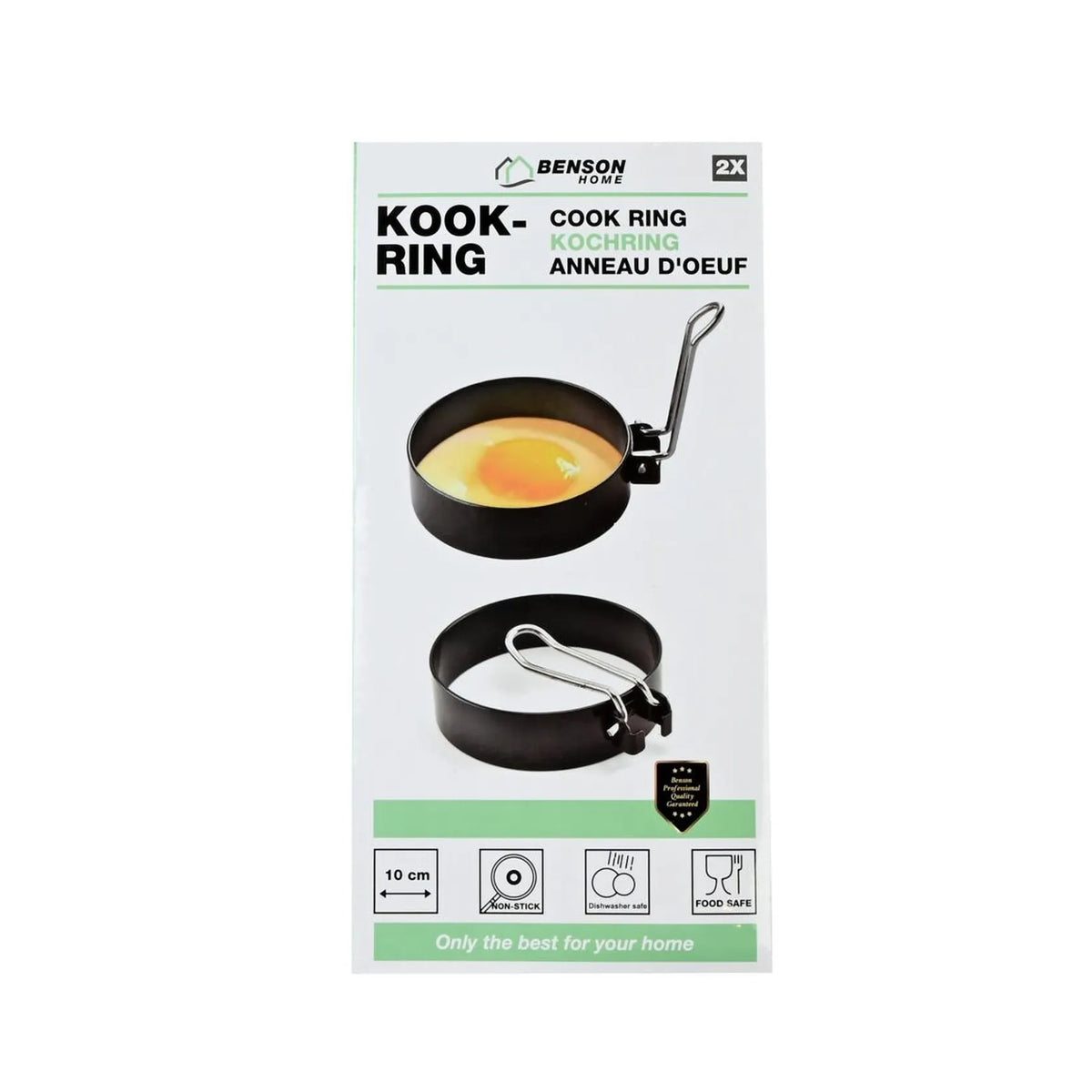 Benson Kookring 2 dlg ø10 cm