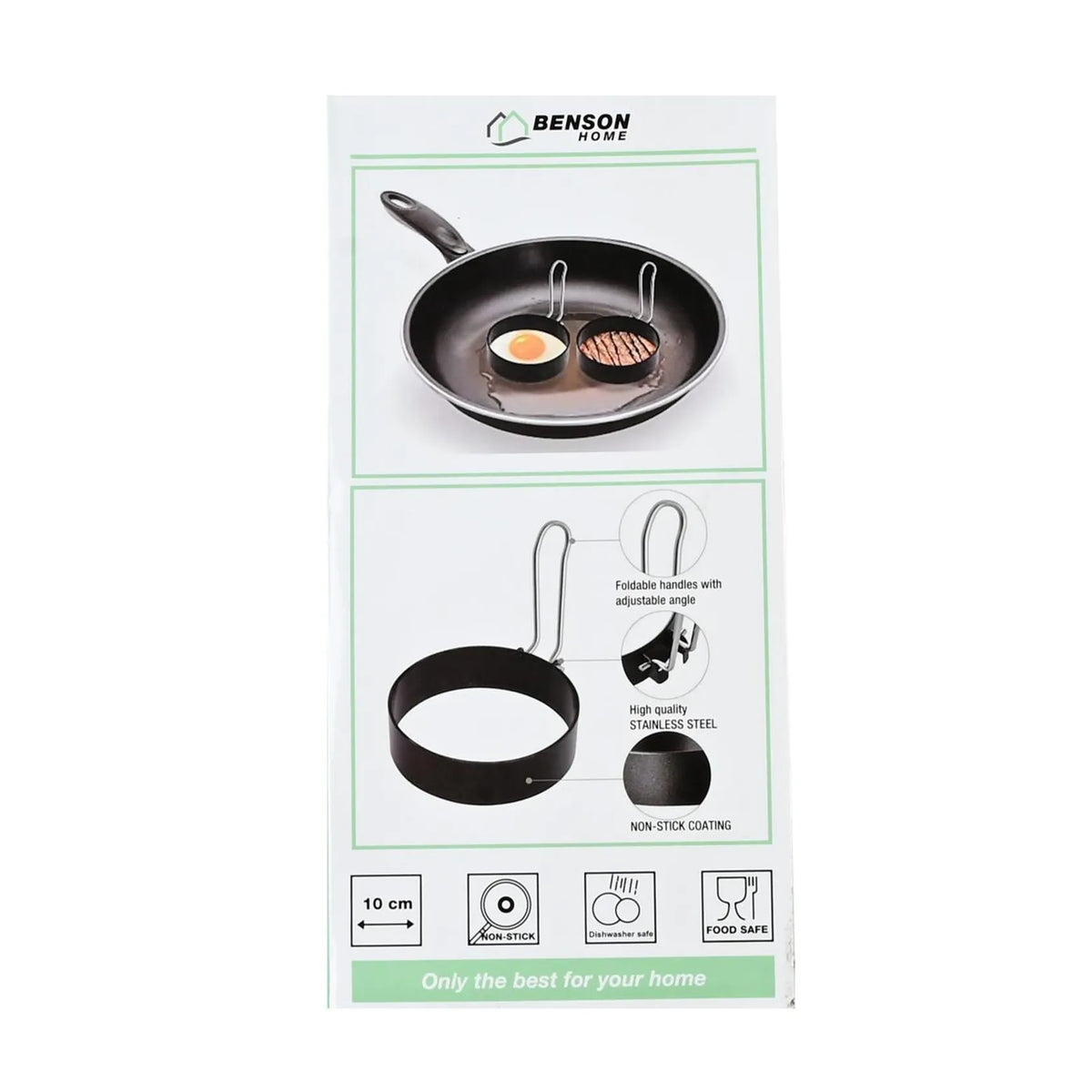 Benson Kookring 2 dlg ø10 cm