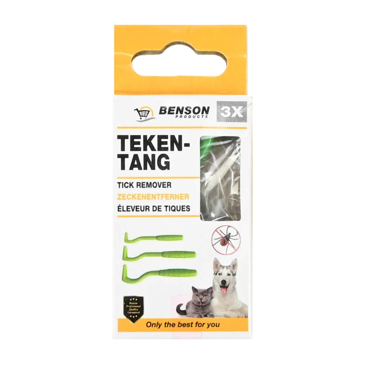 Benson Products Tekentang 3 dlg