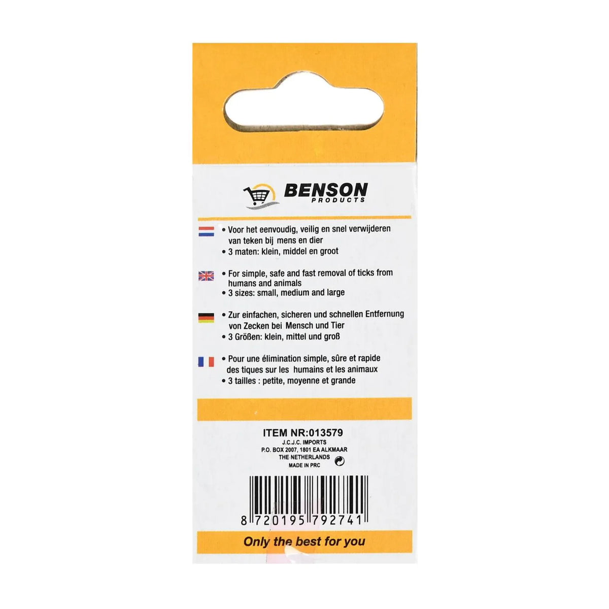 Benson Products Tekentang 3 dlg
