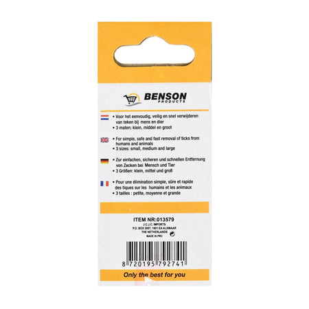 Benson Products Tekentang 3 dlg
