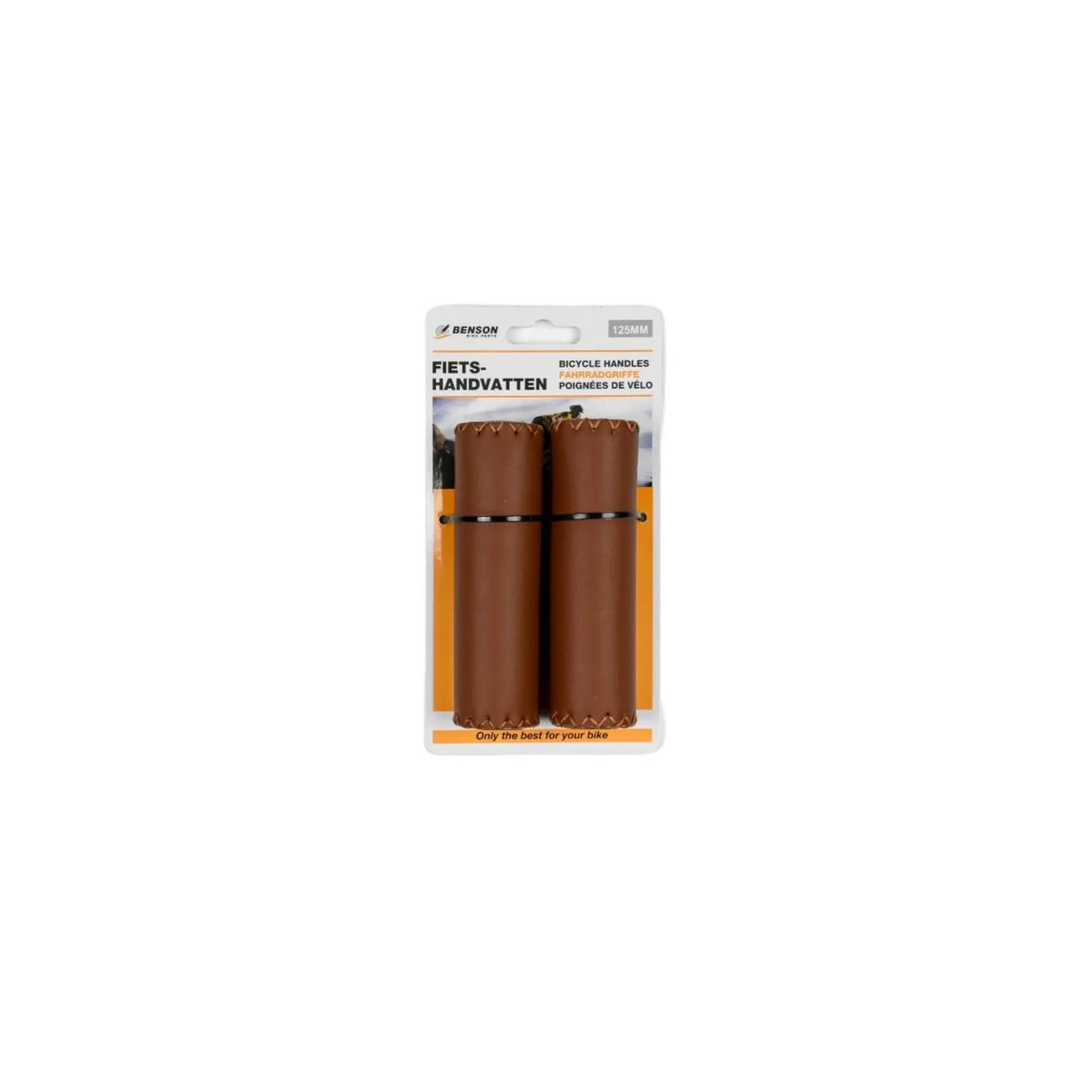 Benson Bike Parts Fietshandvatten 125 mm cognac