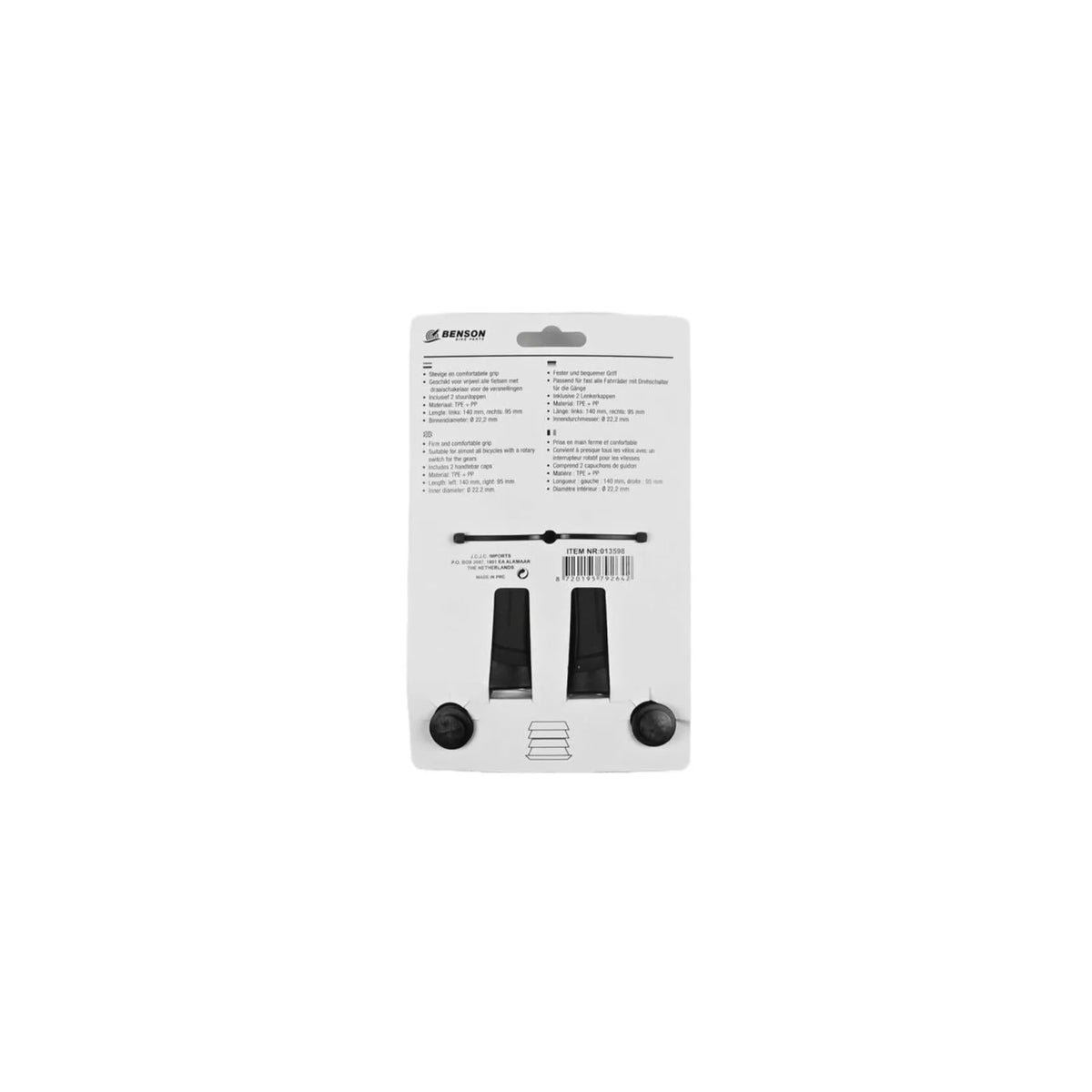 Benson Bike Parts Fietshandvatten 95 en 140 mm