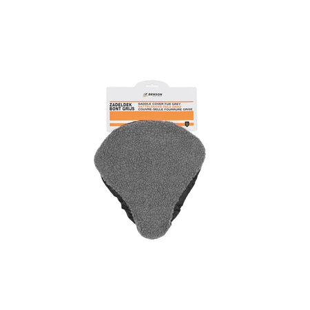 Benson Bike Parts Zadeldek bont grijs