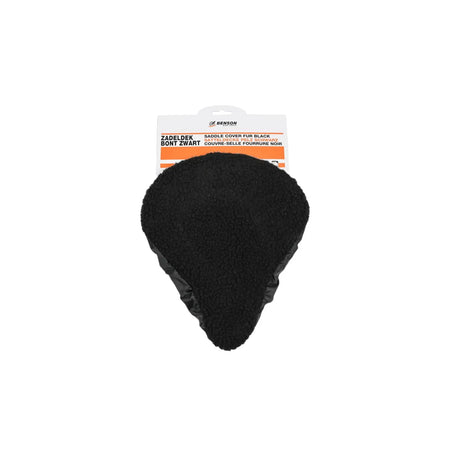 Benson Bike Parts Zadeldek bont zwart