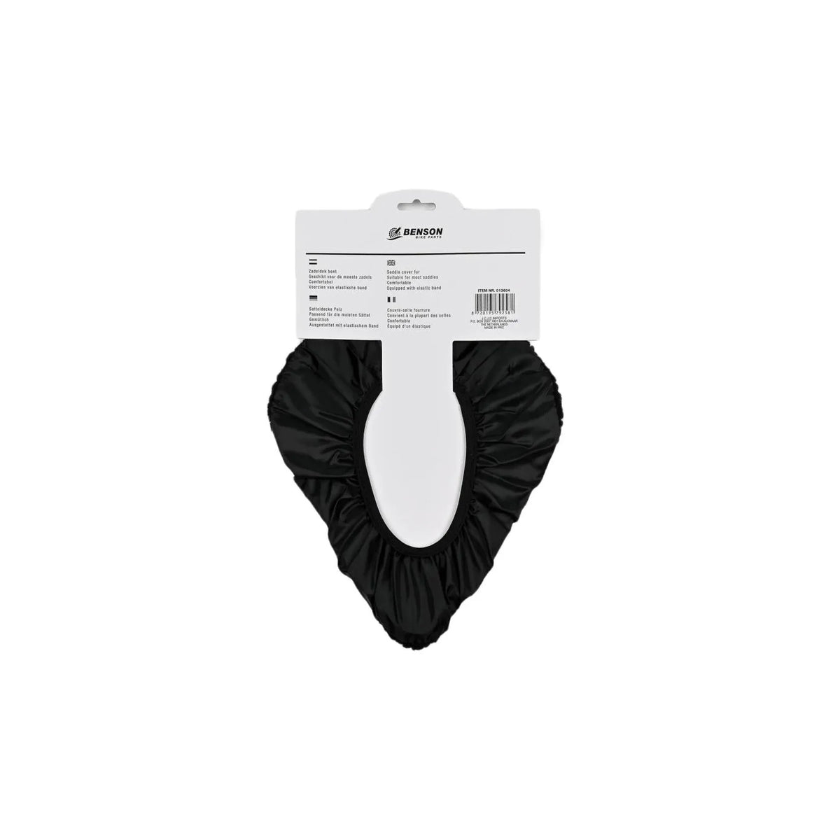 Benson Bike Parts Zadeldek bont zwart