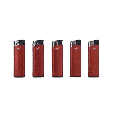 Prof Aansteker shiny red