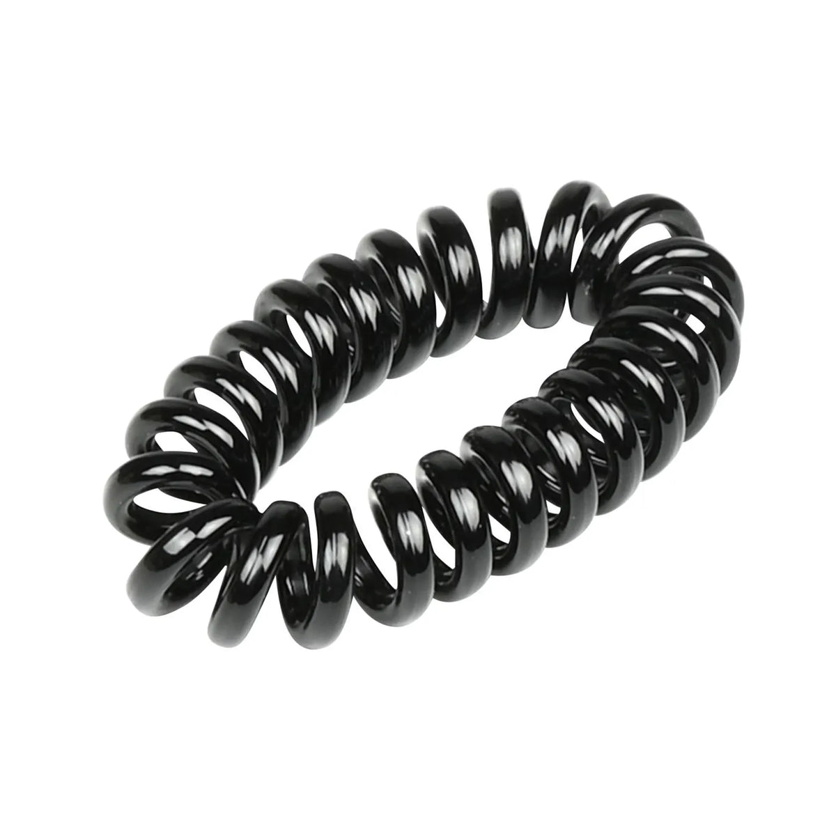 Benson Care Haarelastiek kabel 8 dlg zwart