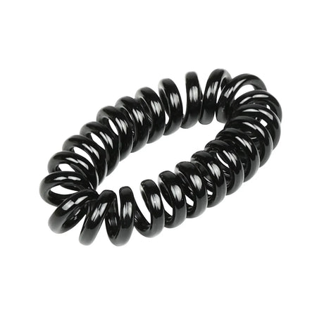 Benson Care Haarelastiek kabel 8 dlg zwart