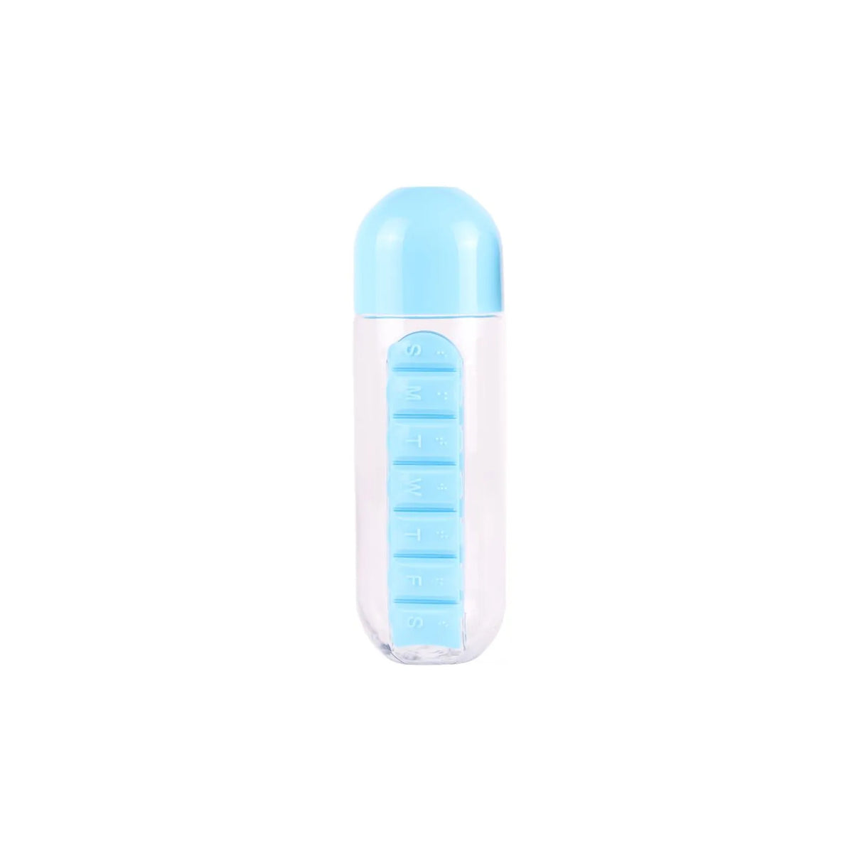 Benson Care Drinkfles + pillendoos 600 ml mix