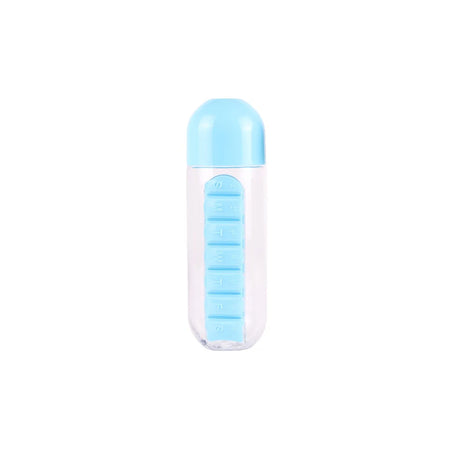 Benson Care Drinkfles + pillendoos 600 ml mix