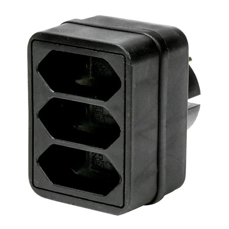 Benson Electric Stekker triplo zwart