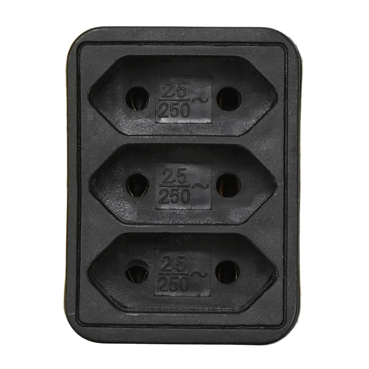 Benson Electric Stekker triplo zwart