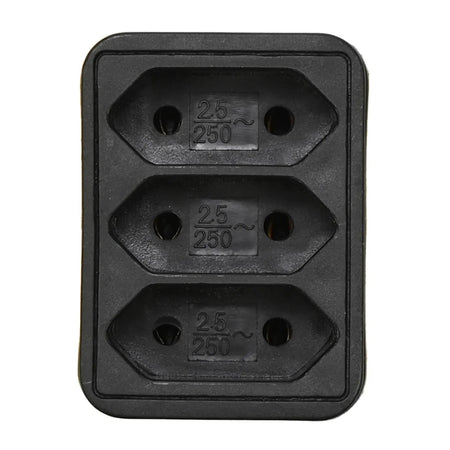 Benson Electric Stekker triplo zwart