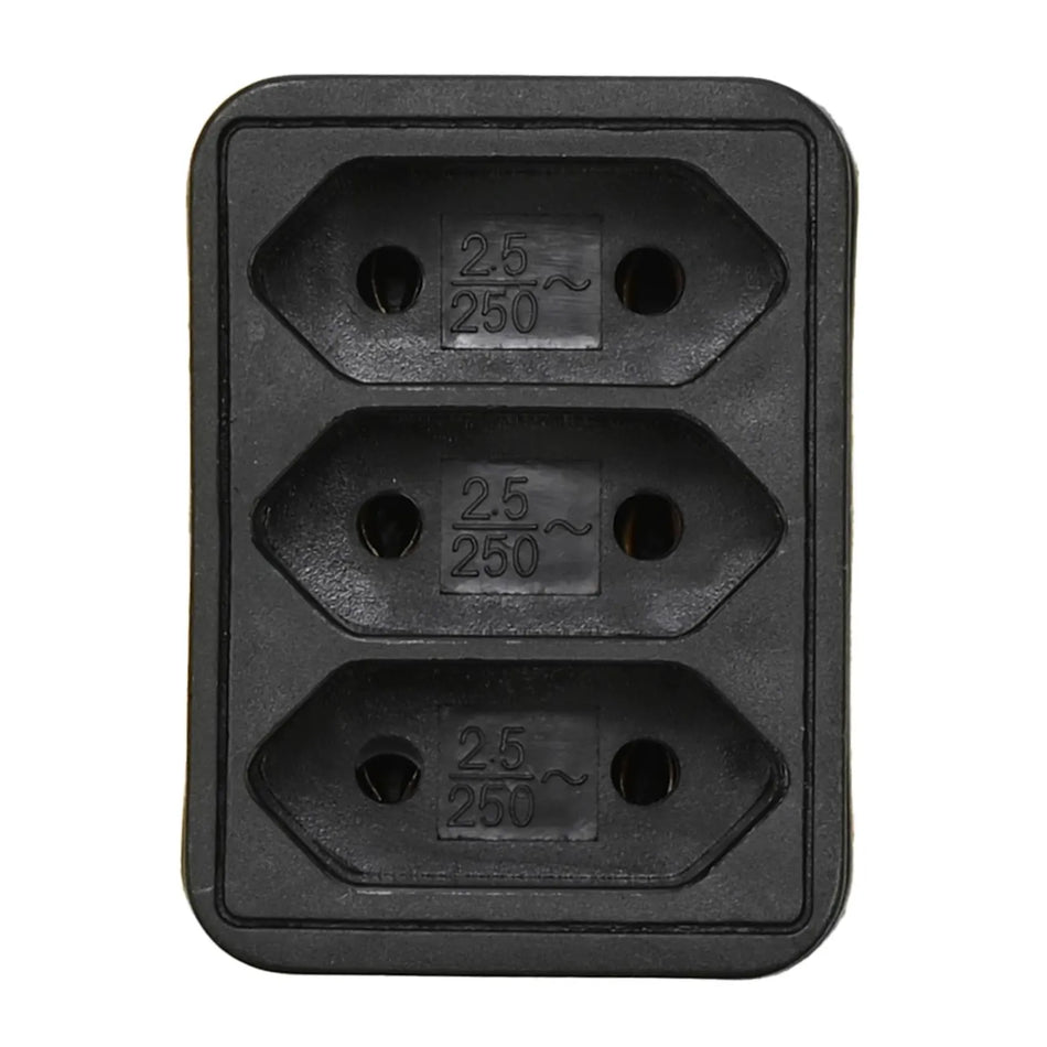Benson Electric Stekker triplo zwart