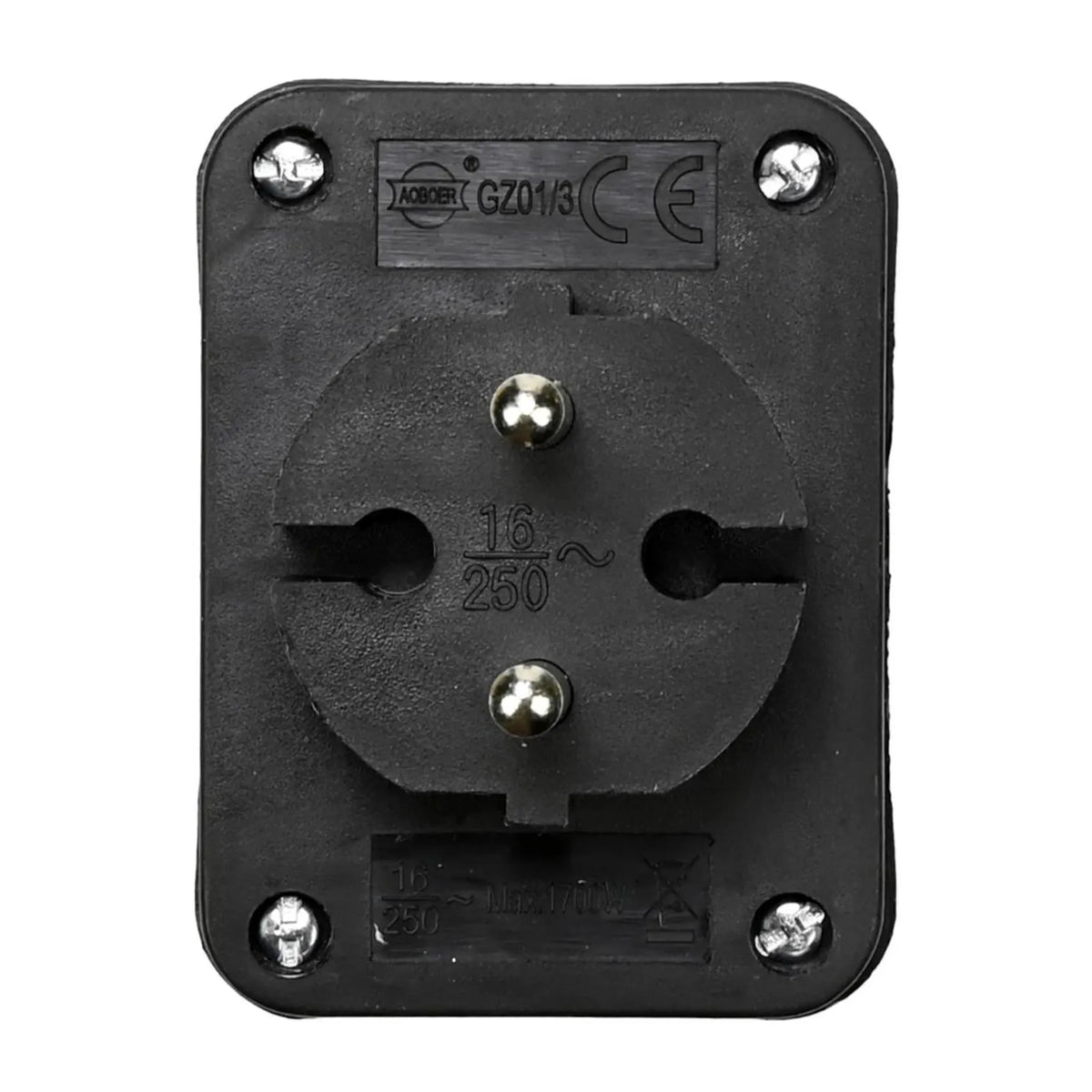 Benson Electric Stekker triplo zwart