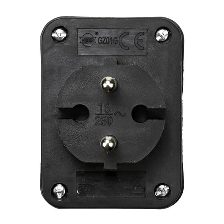 Benson Electric Stekker triplo zwart