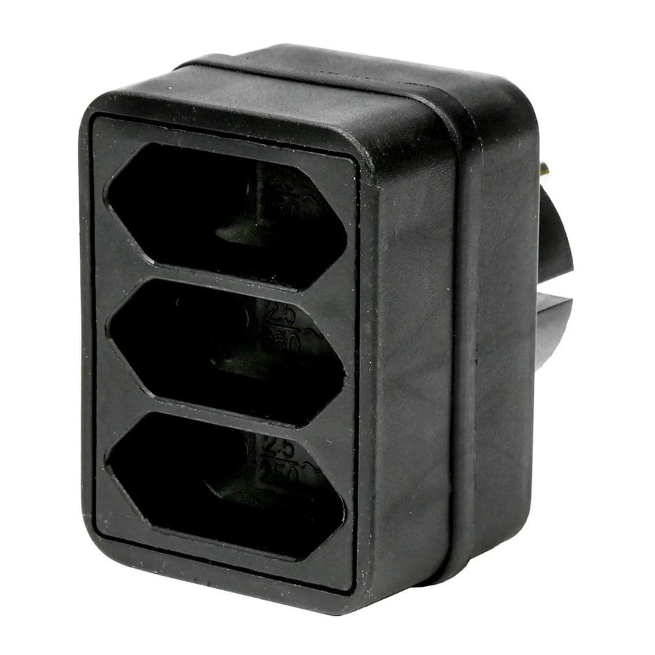 Benson Electric Stekker triplo zwart