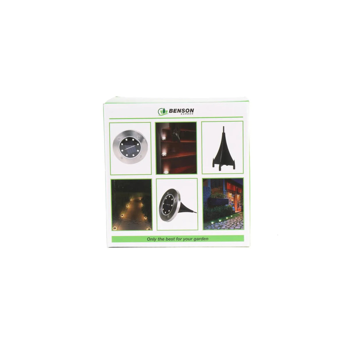 Benson Garden LED grondspot solar tuin IP44 3 dlg
