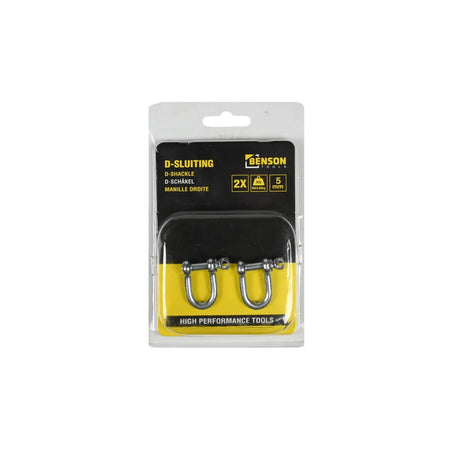 Benson Tools D-sluiting 5 mm 2 dlg