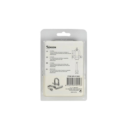 Benson Tools D-sluiting 5 mm 2 dlg