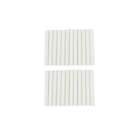 Benson Products Bordkrijt wit 24 dlg