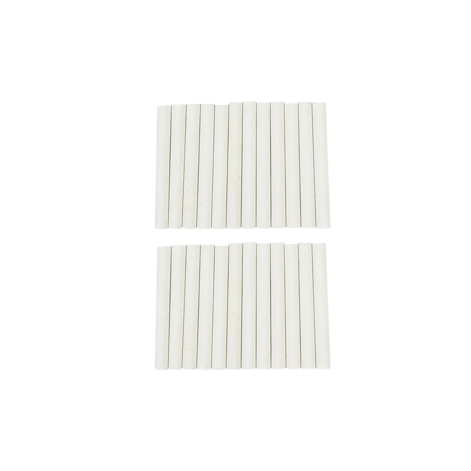 Benson Products Bordkrijt wit 24 dlg