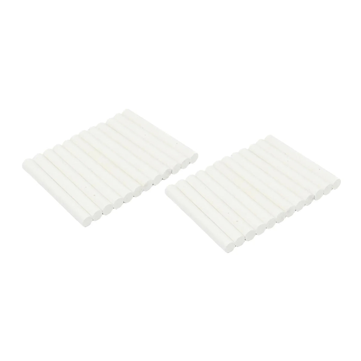 Benson Products Bordkrijt wit 24 dlg