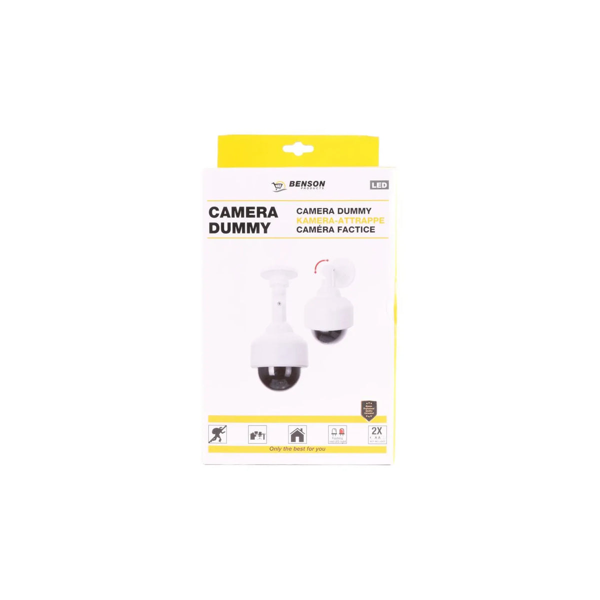 Handelsonderneming Diverza Camera dummy + LED dome