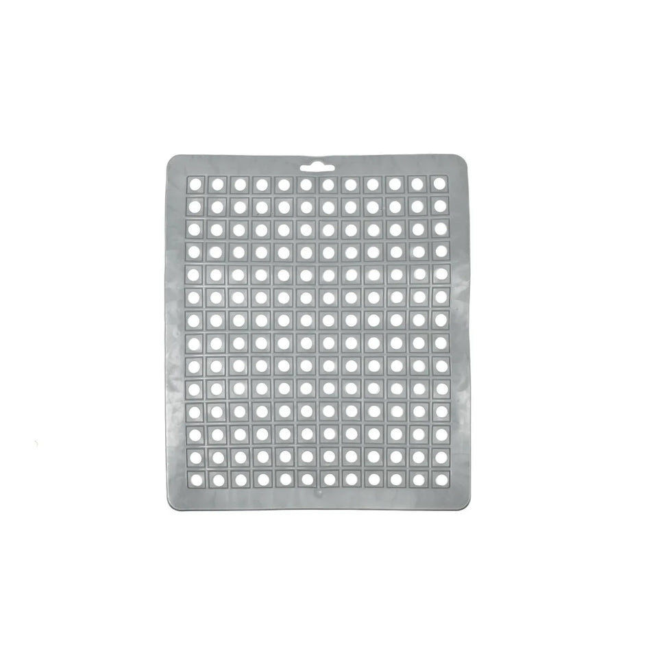 Benson Gootsteenmat PVC vierkant grijs