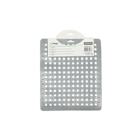 Benson Gootsteenmat PVC vierkant grijs