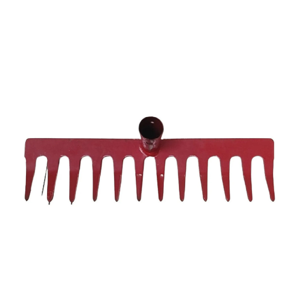 Benson Garden Hark 12 tands metaal rood