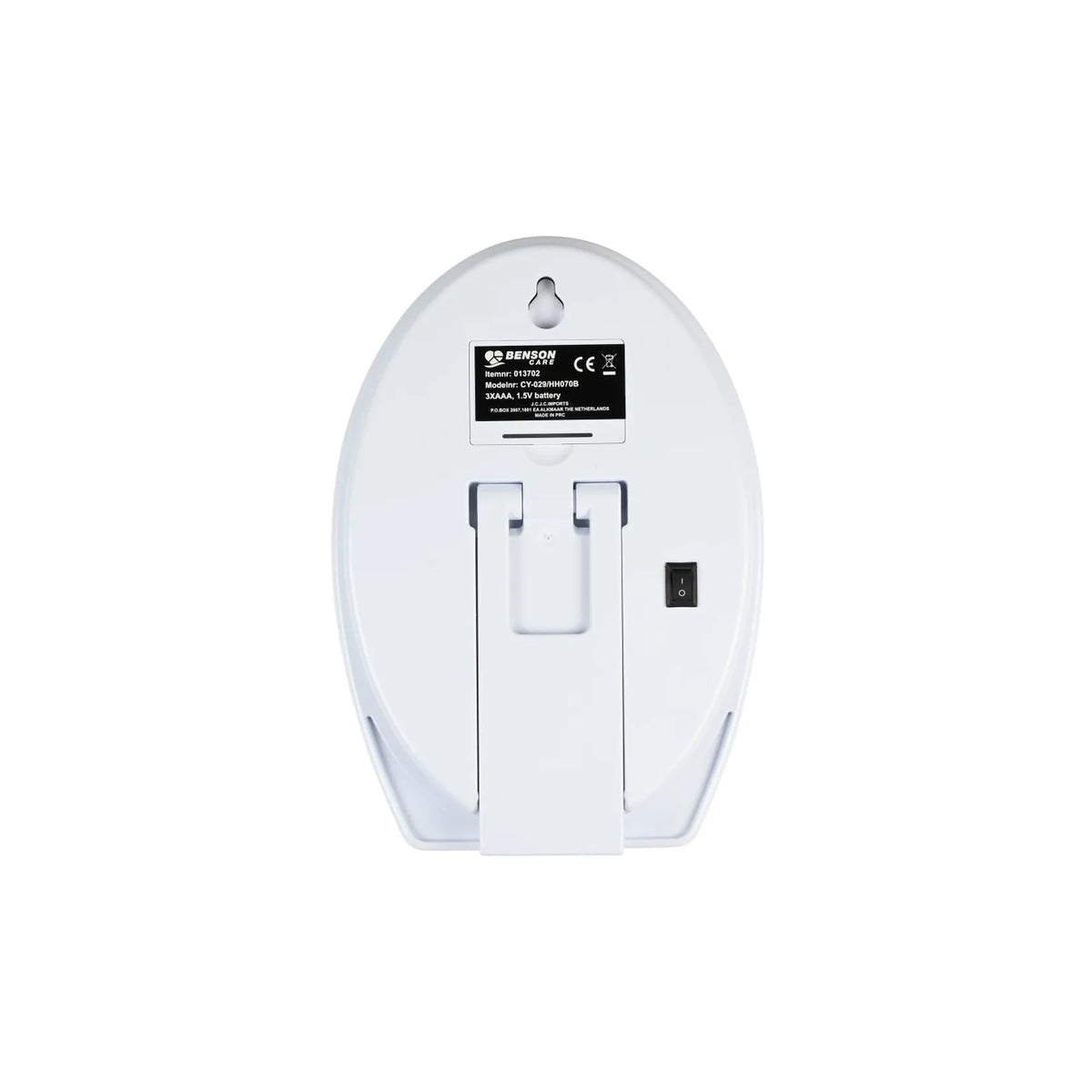 Benson Care Make-up spiegel 8 LED + vergrootspiegel wit