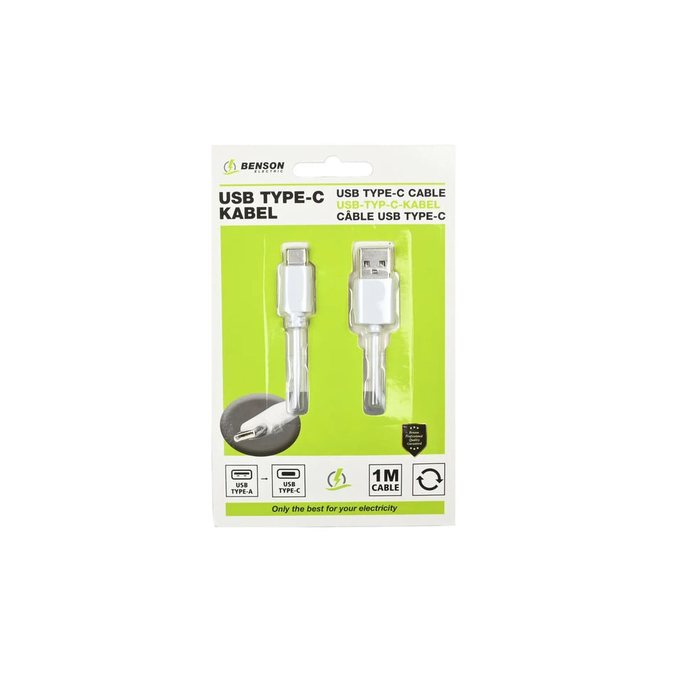 Benson Electric USB type-C kabel 1 mtr