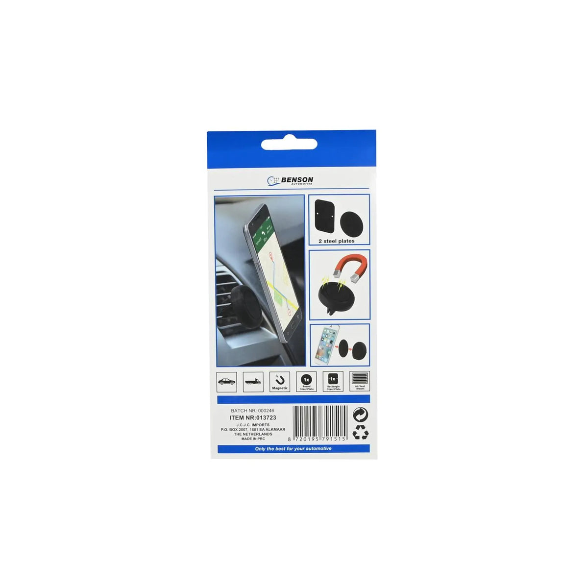Benson Automotive Telefoonhouder auto universeel magnetisch