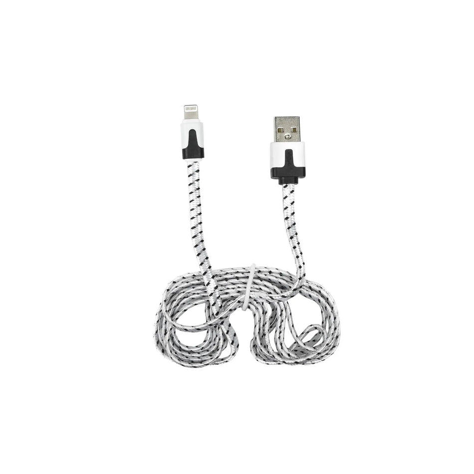 Benson Electric USB lightning kabel 2 mtr nylon