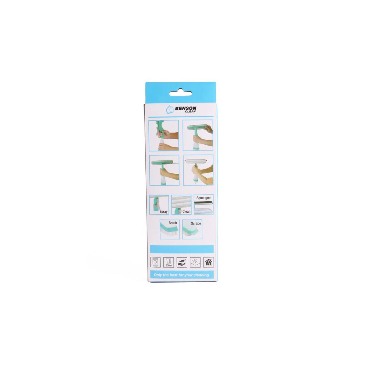 Benson Clean Raamwisser spray 5-in-1