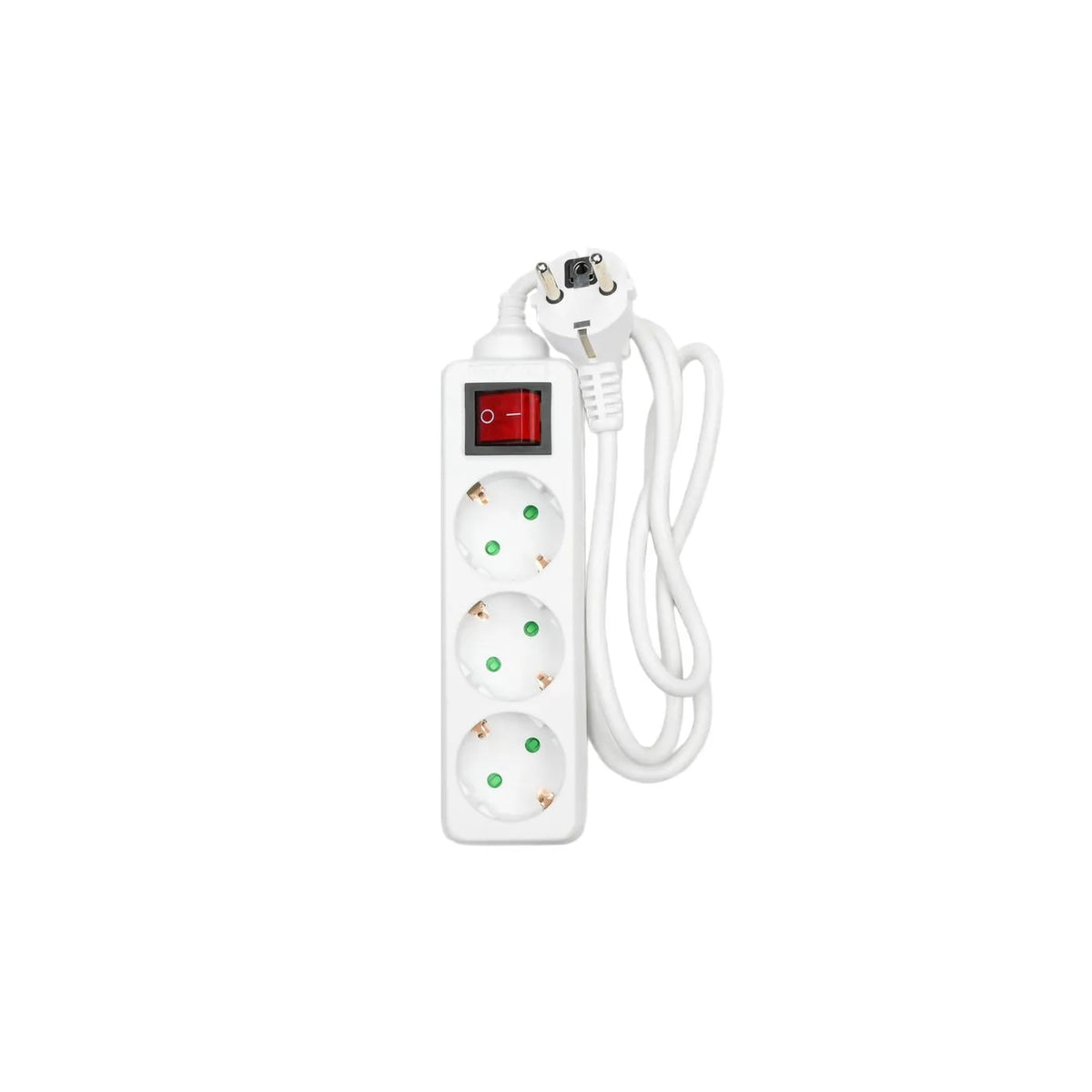 Benson Electric Stekkerdoos 3-voudig + RA + schakelaar 1 mtr