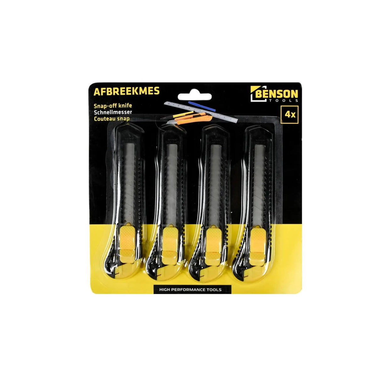 Benson Tools Afbreekmes 18 mm 4 st