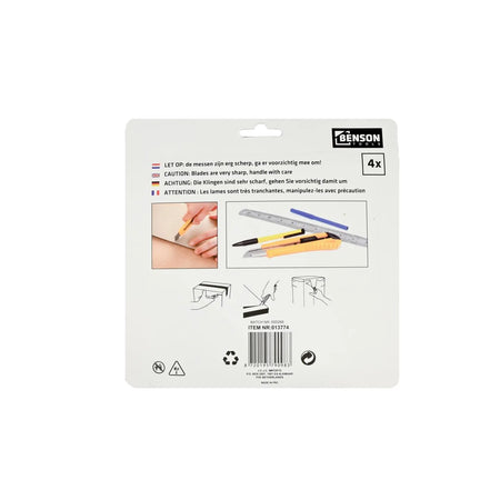 Benson Tools Afbreekmes 18 mm 4 st