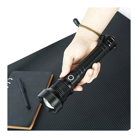 Höfftech Zaklamp tactical 10W alu 800 lm oplaadbaar