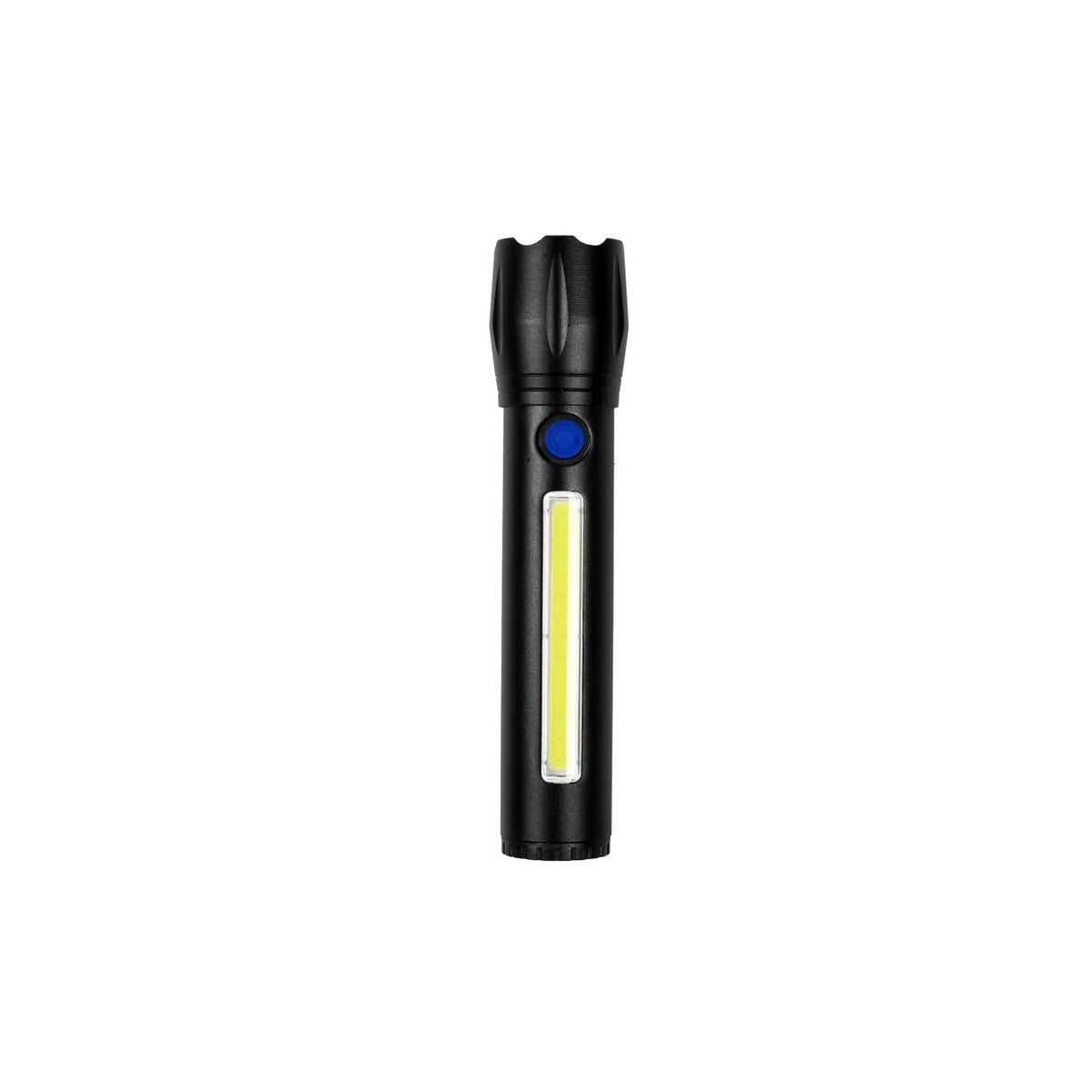 Höfftech Zaklamp tactical LED + COB oplaadbaar 141 mm