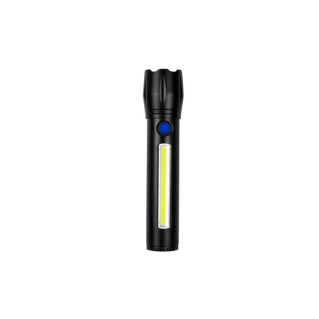 Höfftech Zaklamp tactical LED + COB oplaadbaar 141 mm