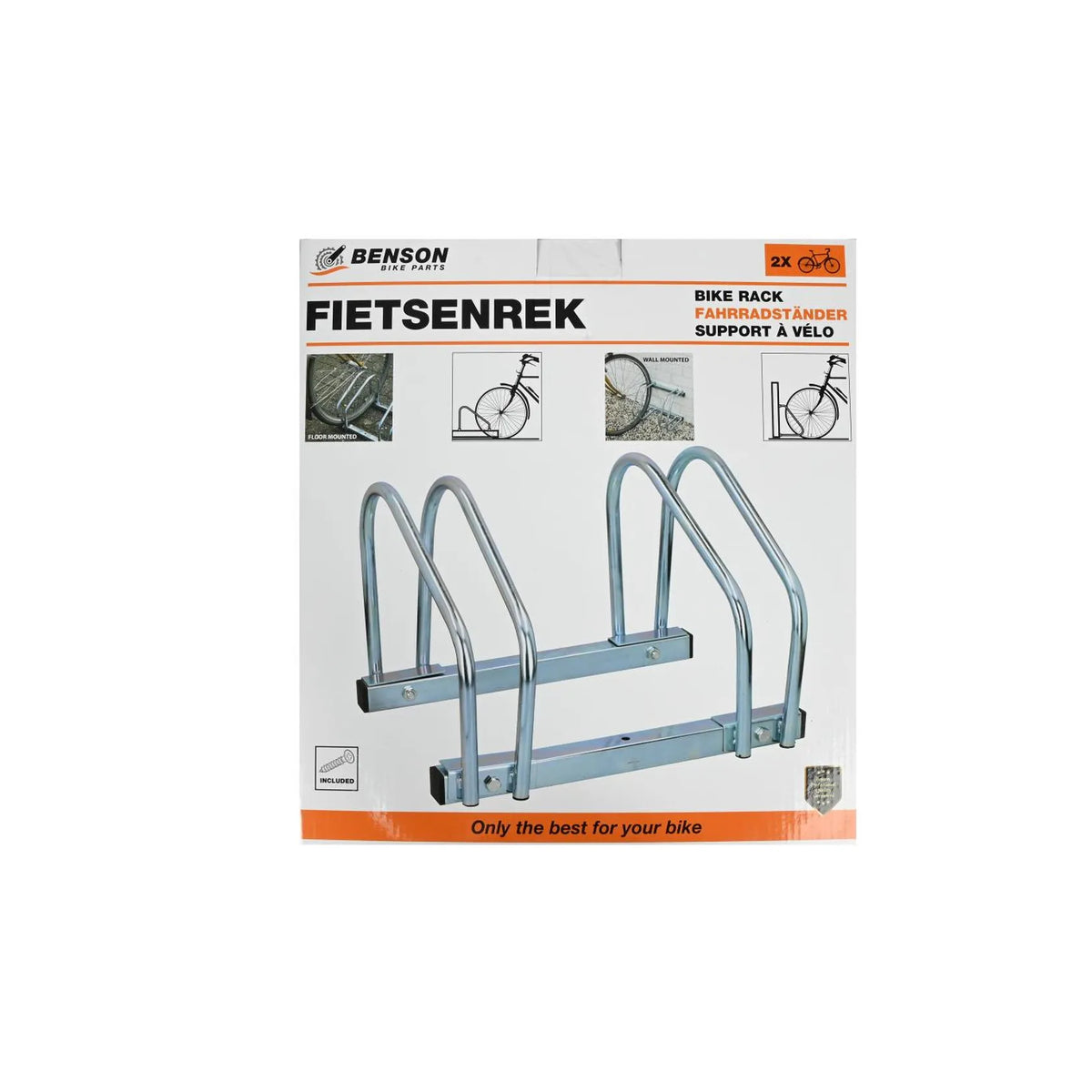 Benson Bike Parts Fietsenrek voor 2 fietsen