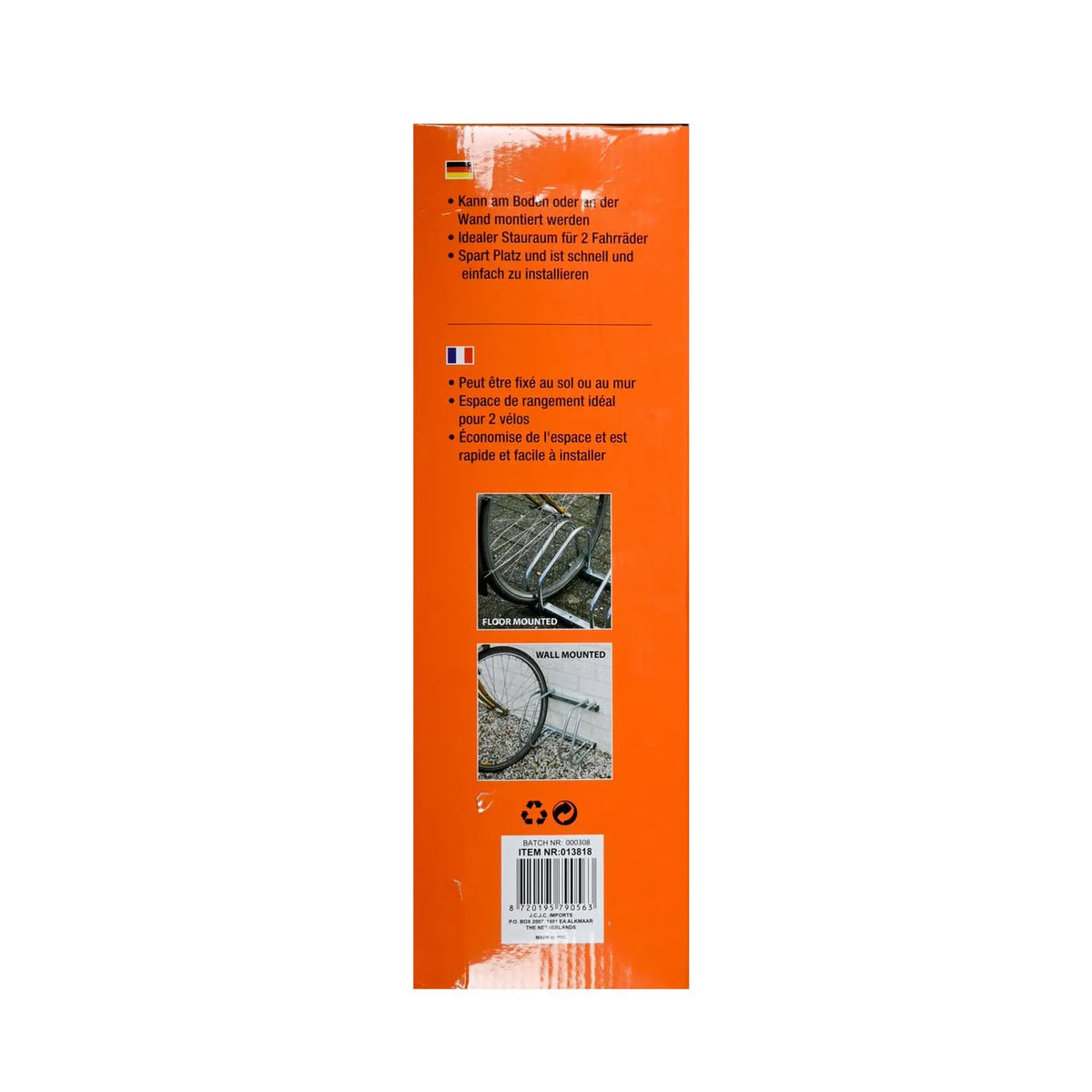 Benson Bike Parts Fietsenrek voor 2 fietsen