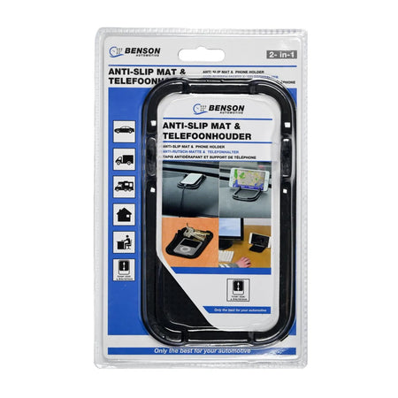 Benson Automotive Anti-slip mat + handige telefoonhouder