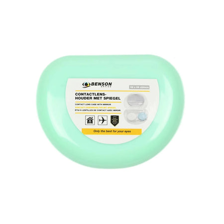 Benson Optics Contactlenshouder met spiegel reis