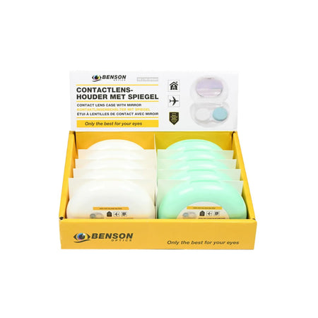 Benson Optics Contactlenshouder met spiegel reis