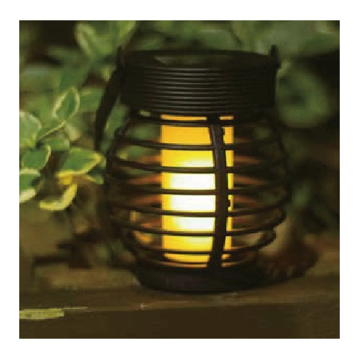 Benson Garden Tuinlamp solar LED 10.8 cm flame effect